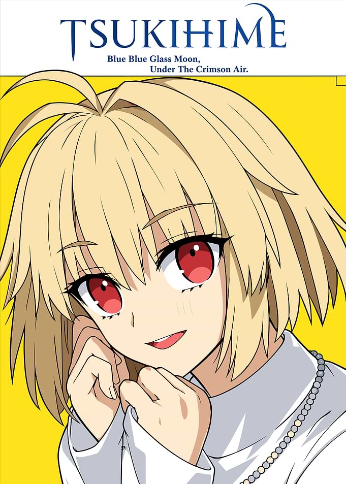 Tsukihime Arcueid Brunestud Anime Illustration