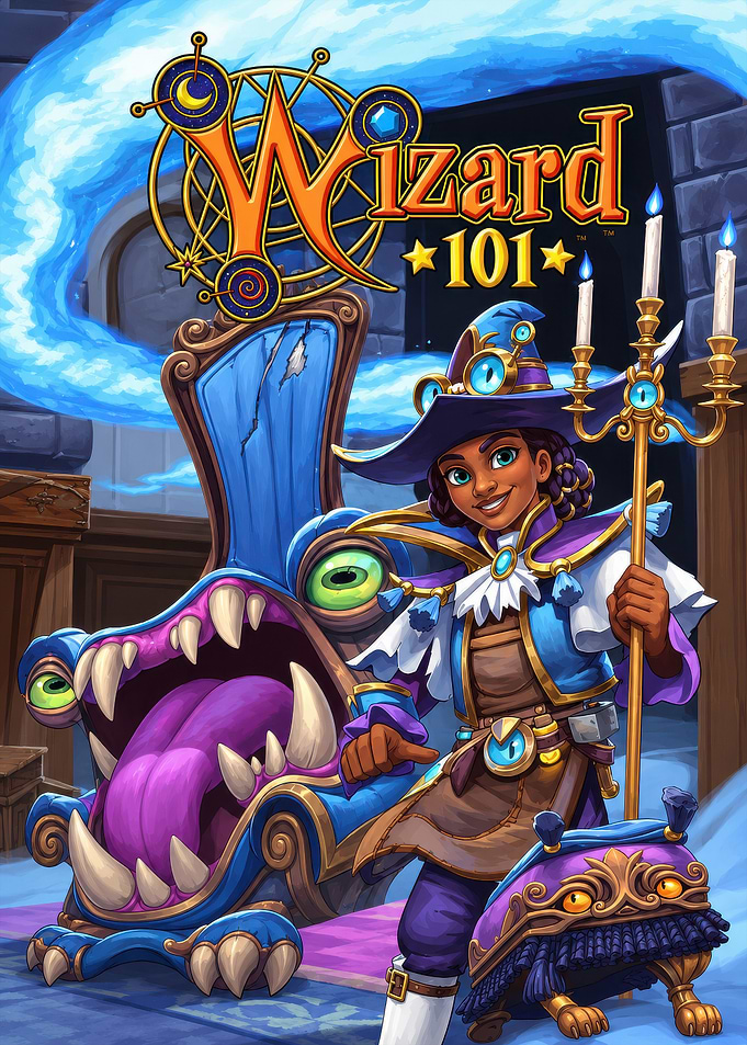 Wizard101 Game Promotional Art