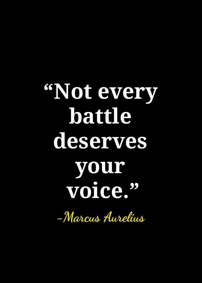 Marcus Aurelius Inspirational Quote Poster