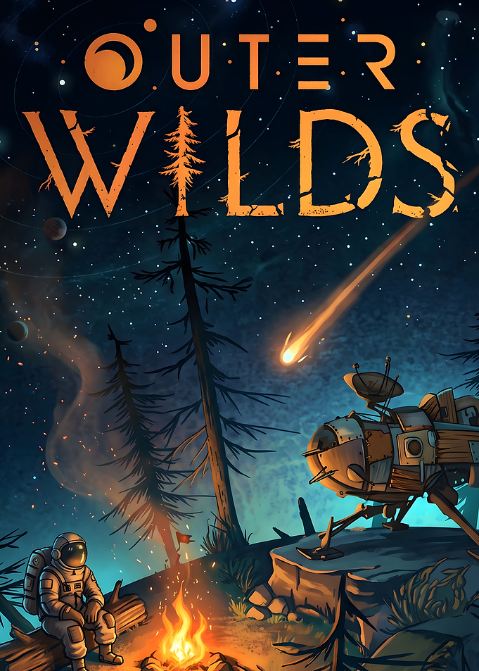Outer Wilds Space Exploration Poster
