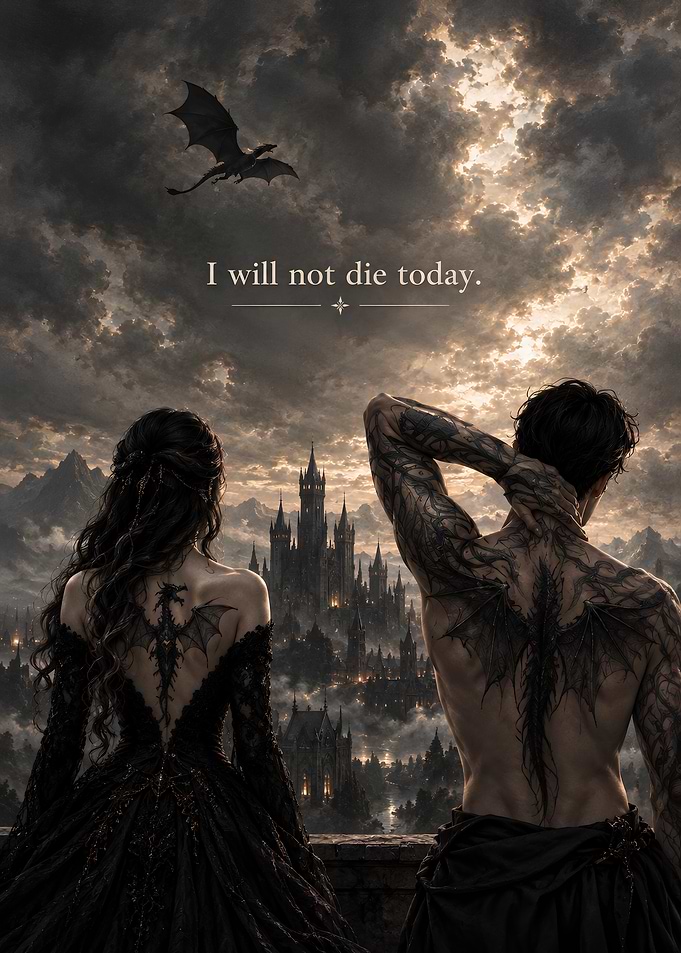 Fantasy Couple with Dragon Tattoos