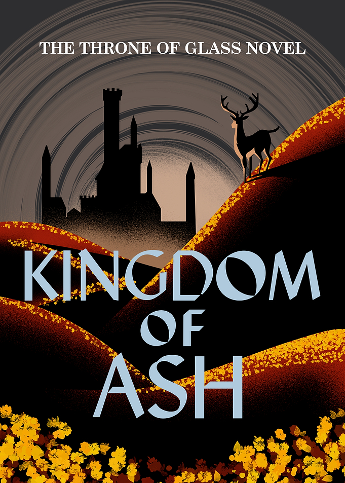 Kingdom of Ash Book Cover Art