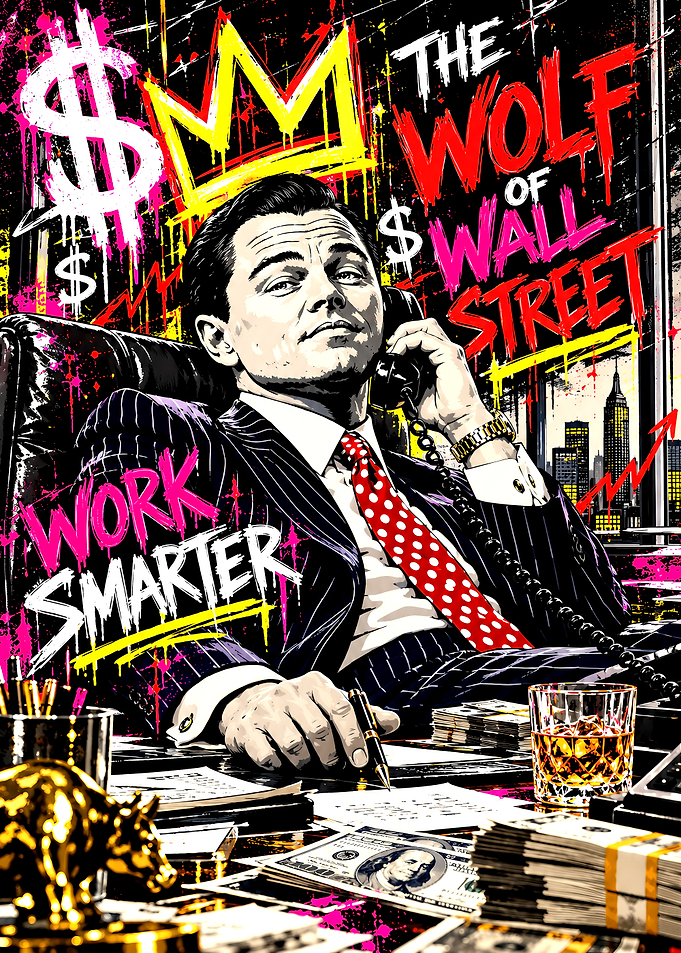 The Wolf of Wall Street Poster