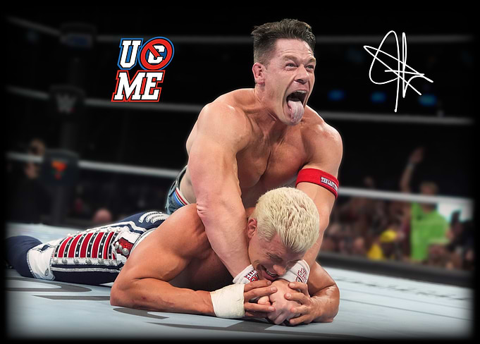 Cena's Dominance Over Rhodes