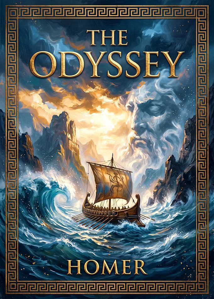 The Odyssey Book Cover Art