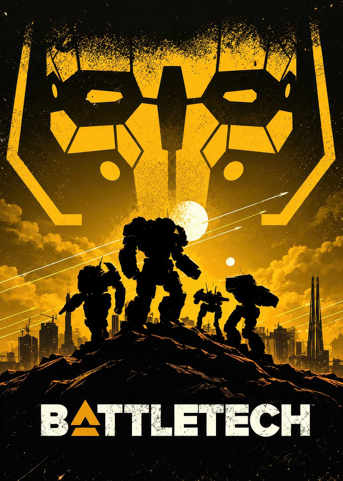 BattleTech Mech Warriors Poster
