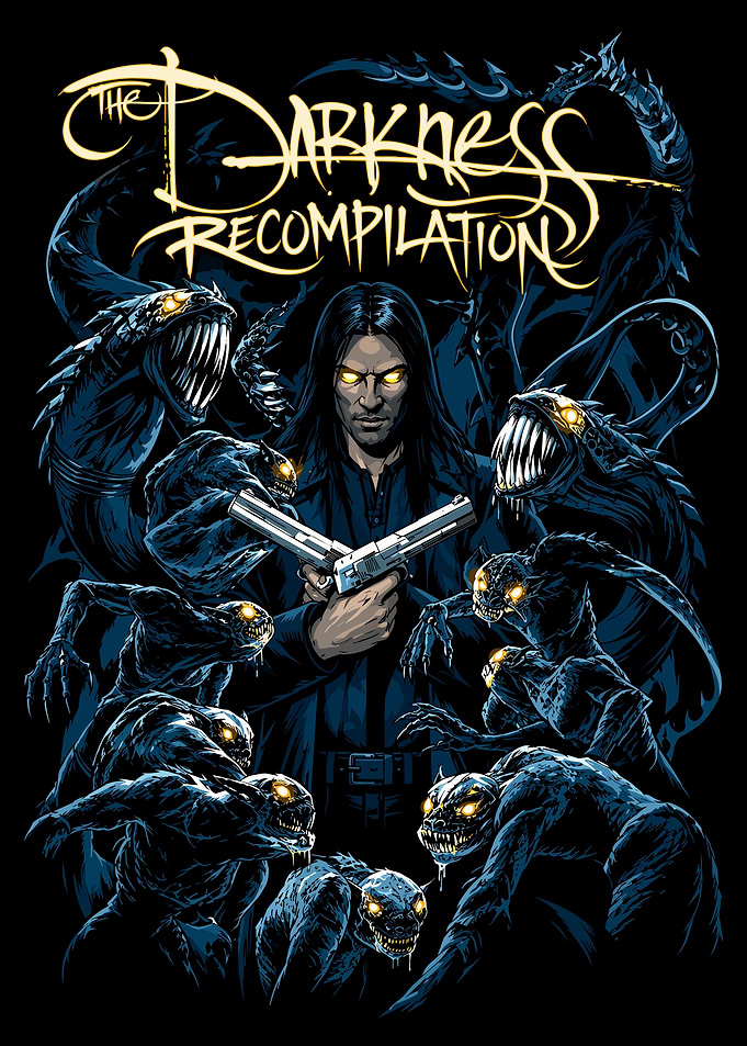 The Darkness Recompilation Jackie Estacado Art