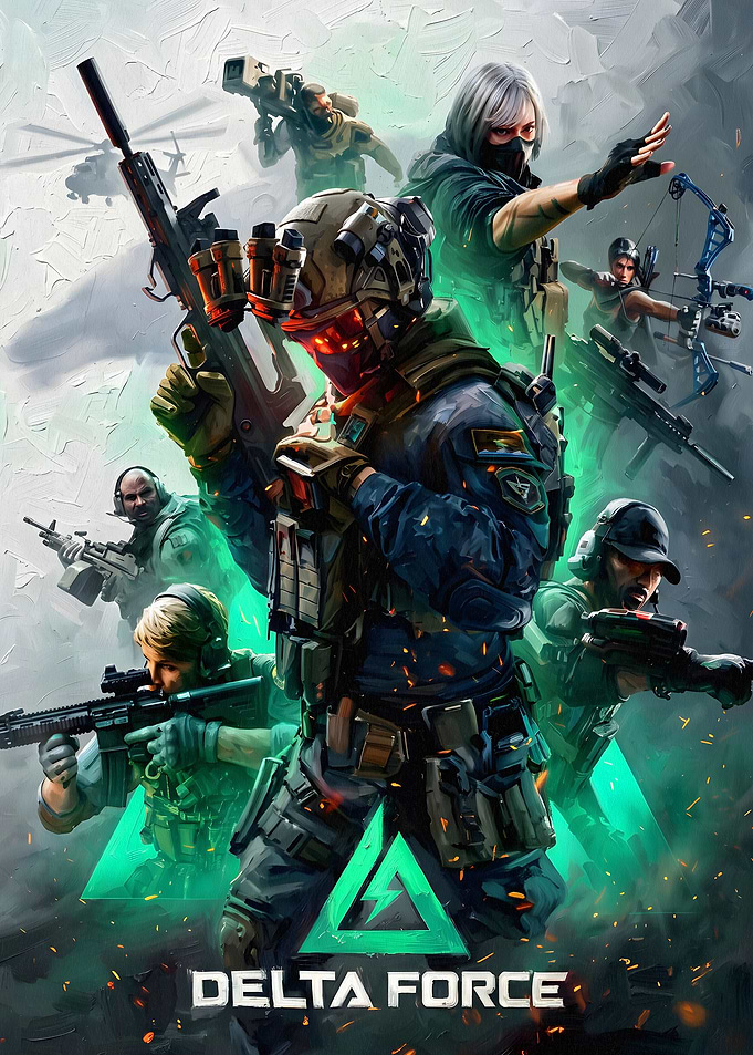 Delta Force Game Key Art