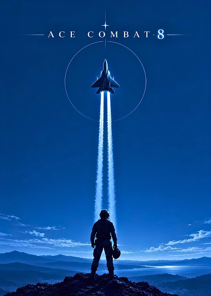 Ace Combat 8 Fighter Jet Poster