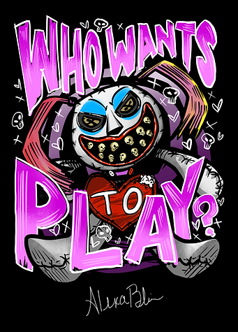 Who Wants To Play? Creepy Doll