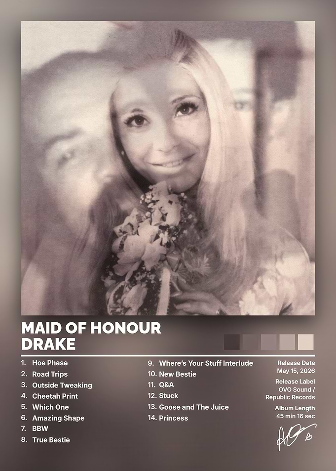 Drake Maid of Honour Album Poster