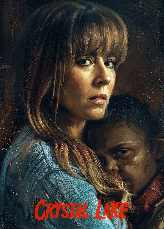 Crystal Lake Horror Movie Poster Art