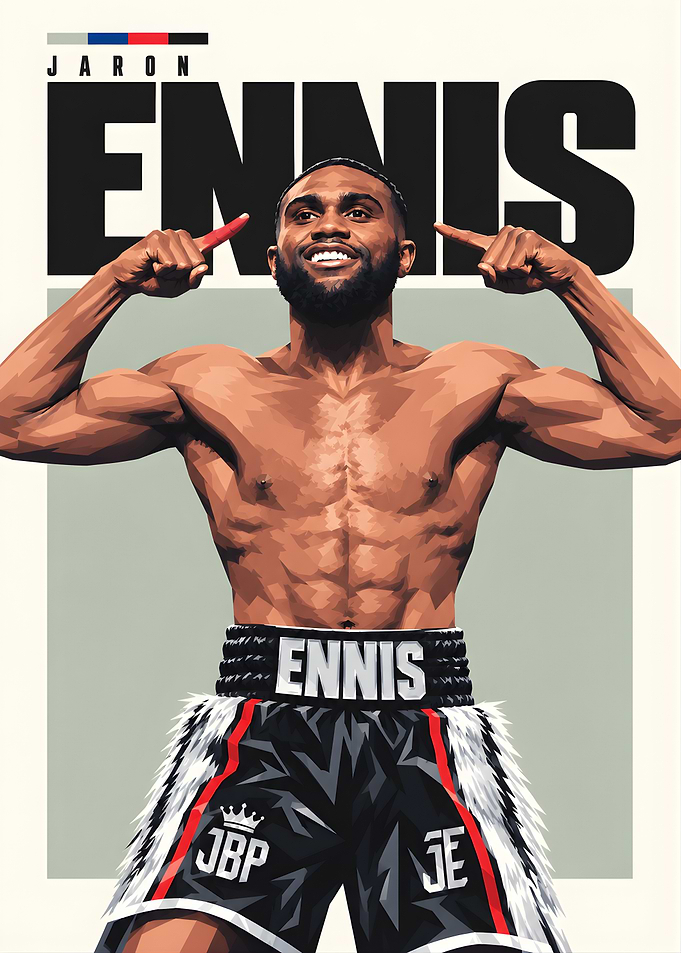 Jaron Ennis Professional Boxer Poster