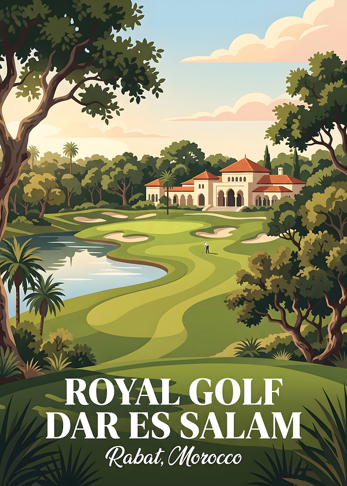 Royal Golf Dar Es Salam Poster