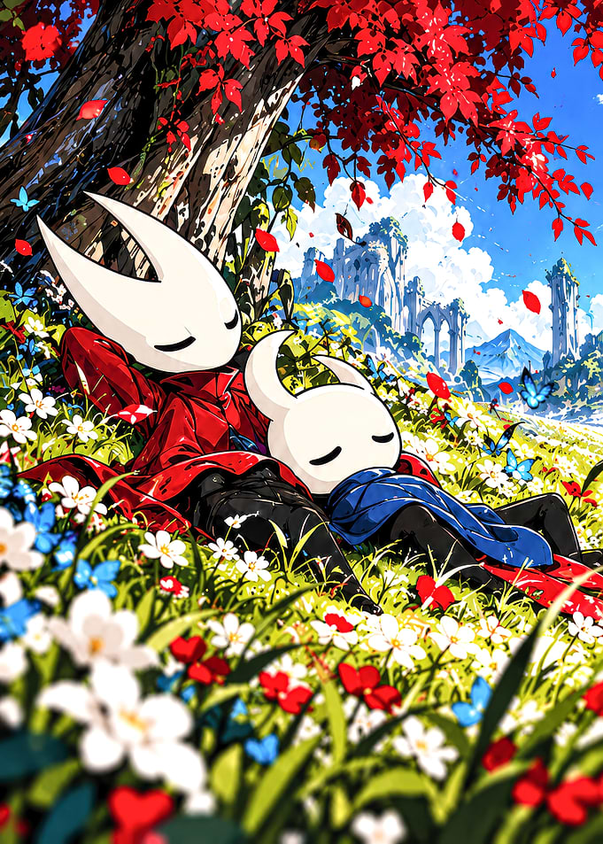 Hornet and Knight Resting Together