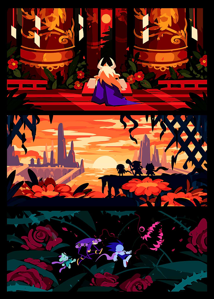 Deltarune Panel Art