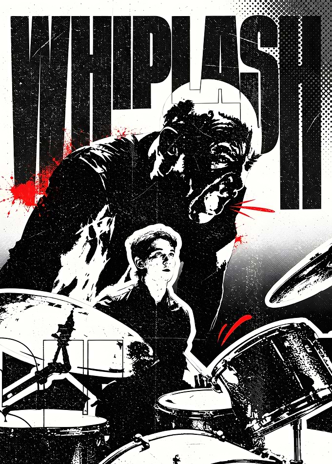 Whiplash Movie Poster Art