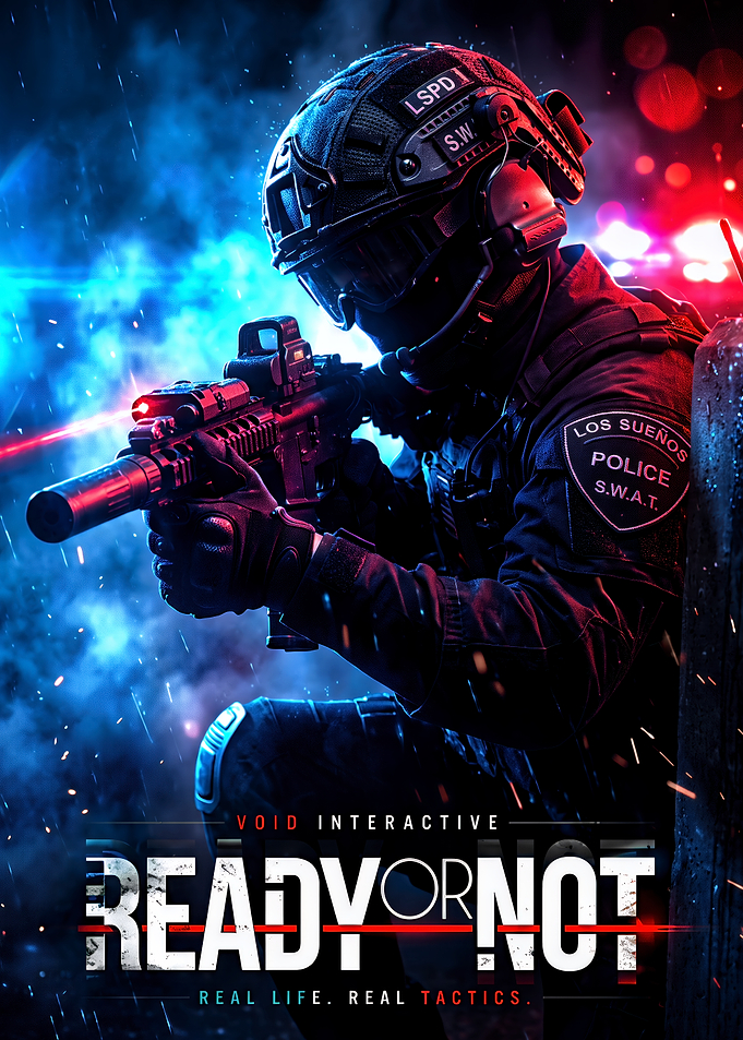 Ready or Not SWAT Tactical Poster