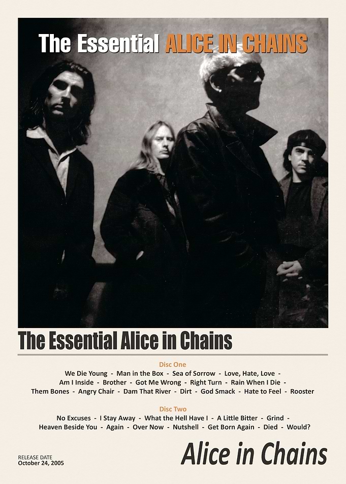 The Essential Alice in Chains Poster