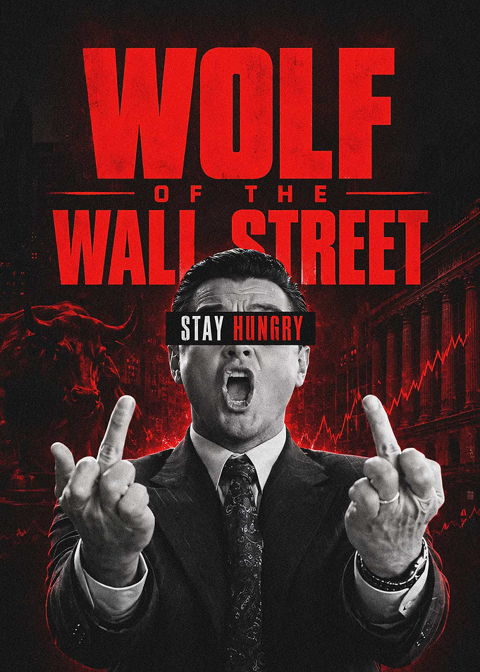 Wolf of Wall Street Poster