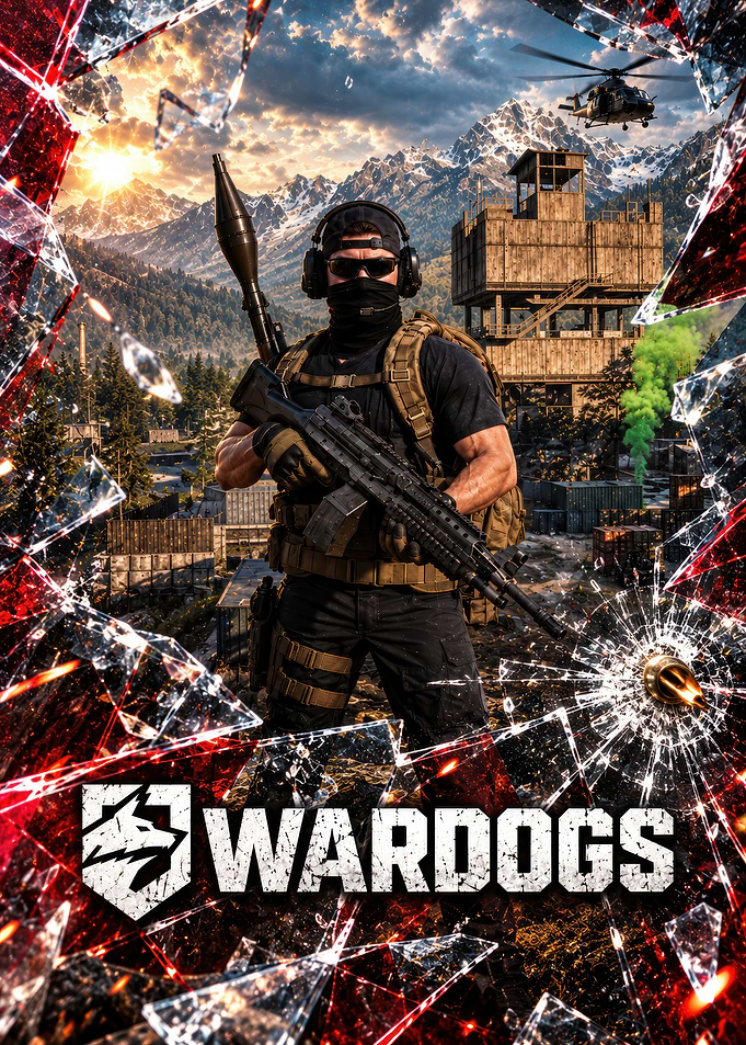 Wardogs Military Tactical Soldier Poster