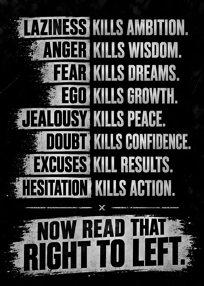 Inspirational Motivational Quote Poster