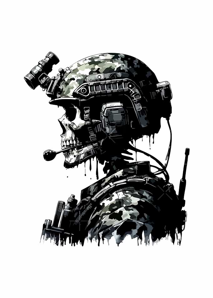Tactical Skull Soldier Profile