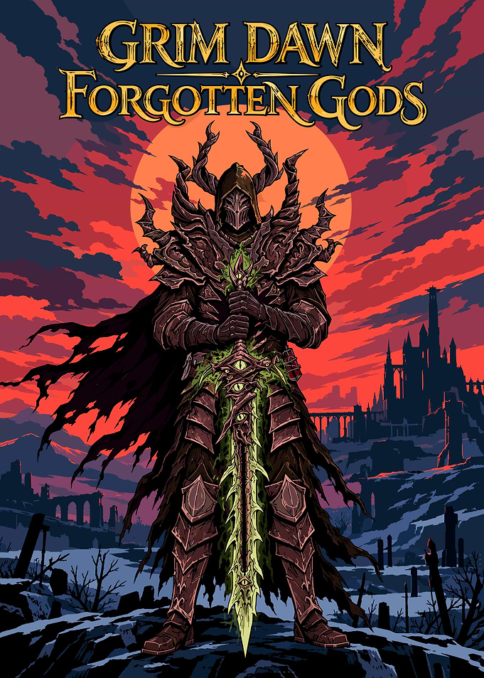 Grim Dawn Forgotten Gods Poster