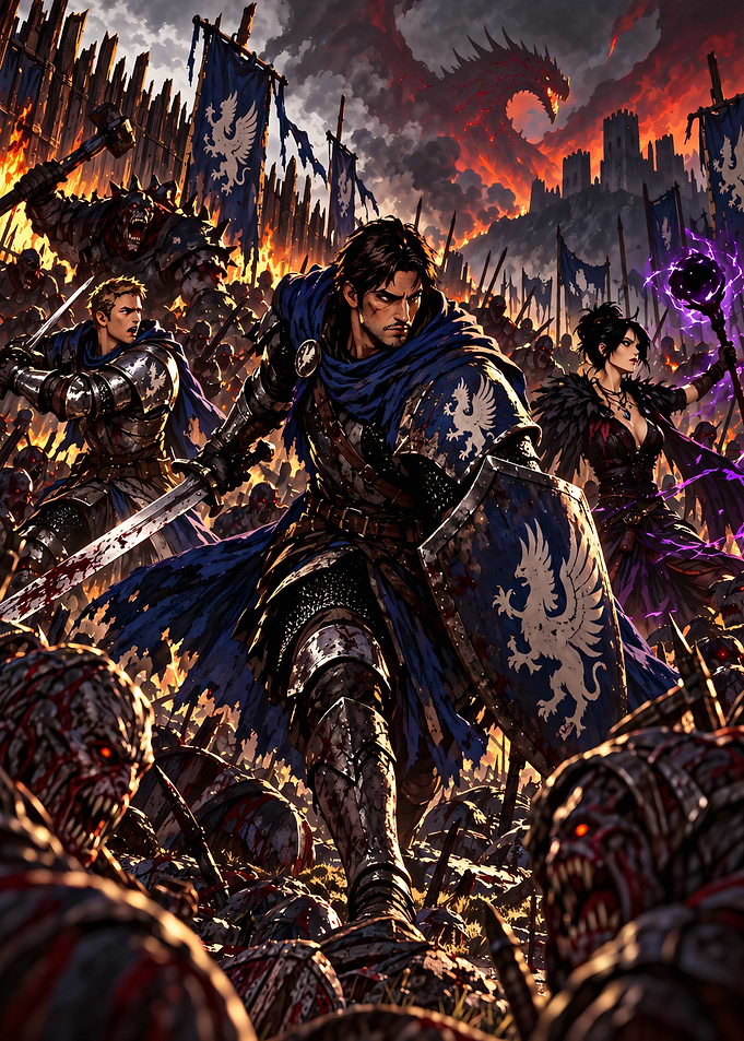 Dragon Age Fantasy Battle