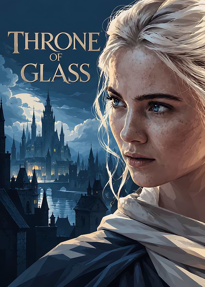 Throne of Glass Book Cover Art
