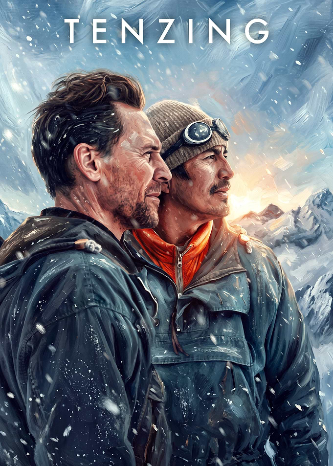 Tenzing Norgay and Edmund Hillary Poster