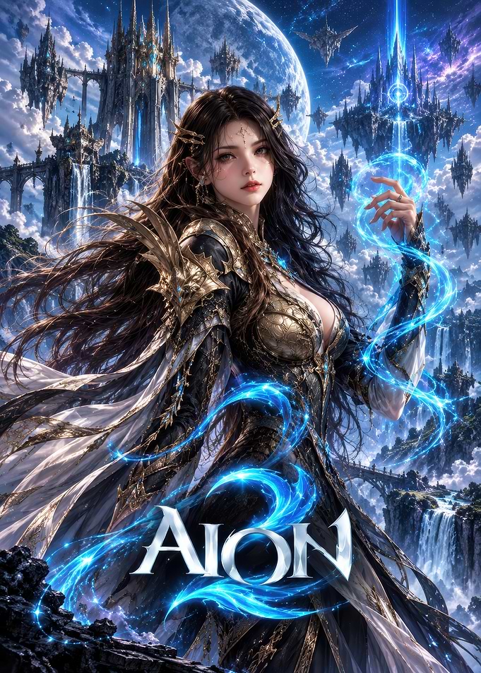 Aion 2 Fantasy Game Poster
