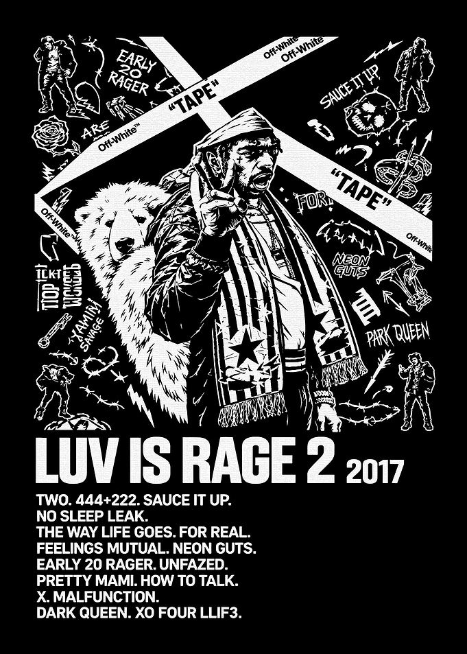 Lil Uzi Vert Luv Is Rage 2 Poster