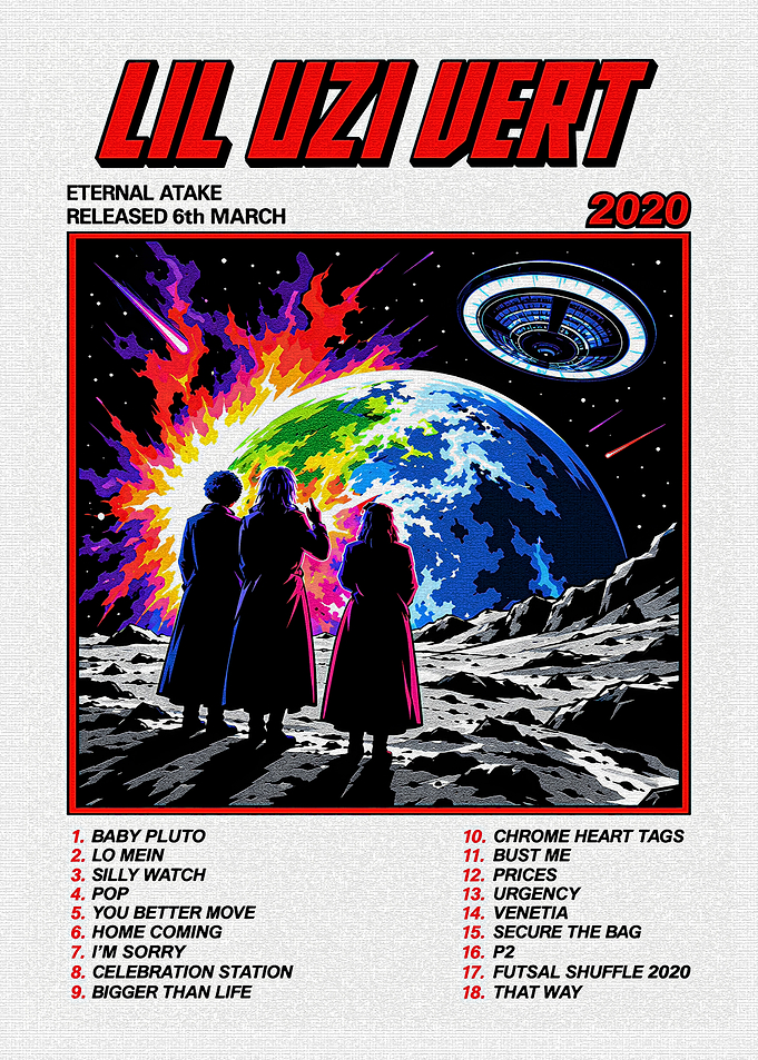 Lil Uzi Vert Eternal Atake Poster