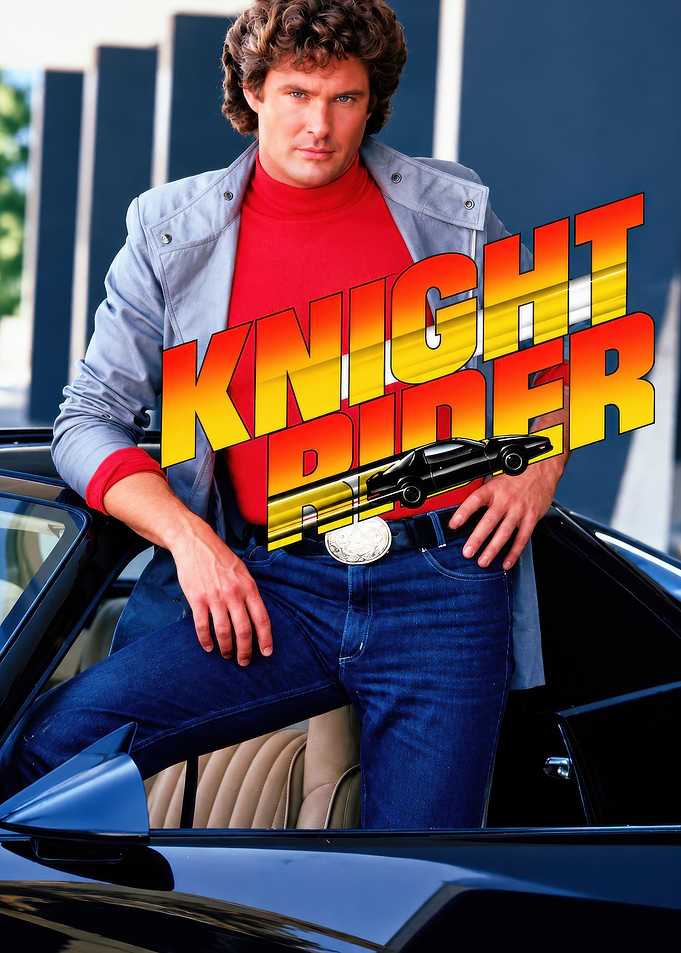 David Hasselhoff in Knight Rider