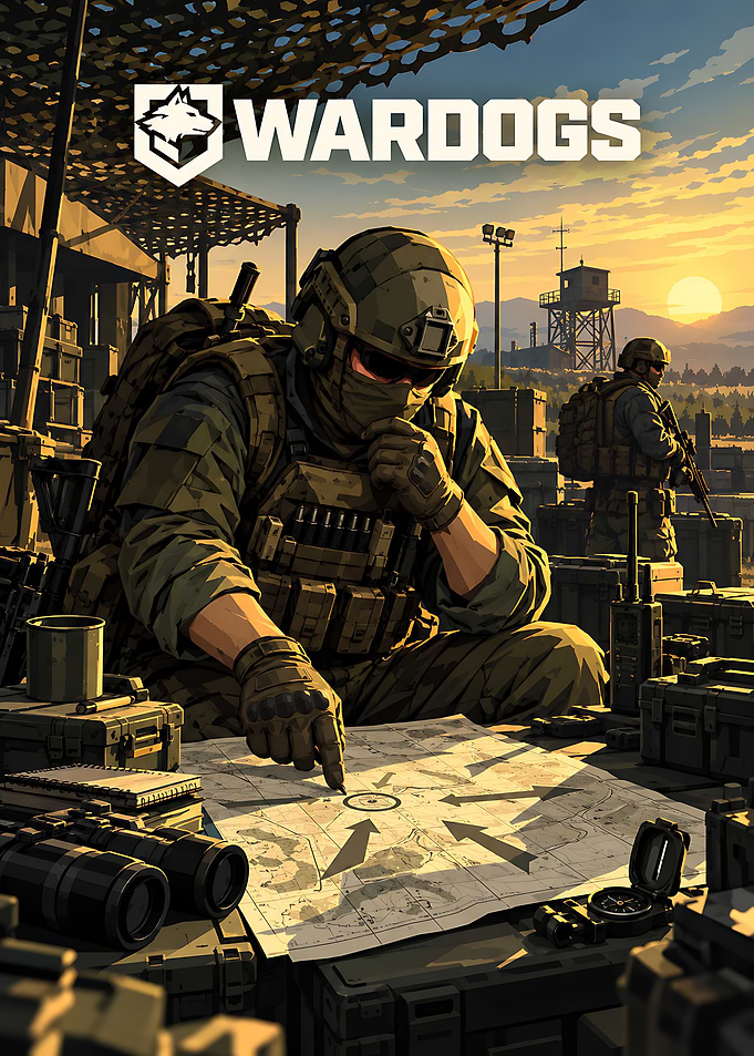 Wardogs Military Tactical Strategy Poster
