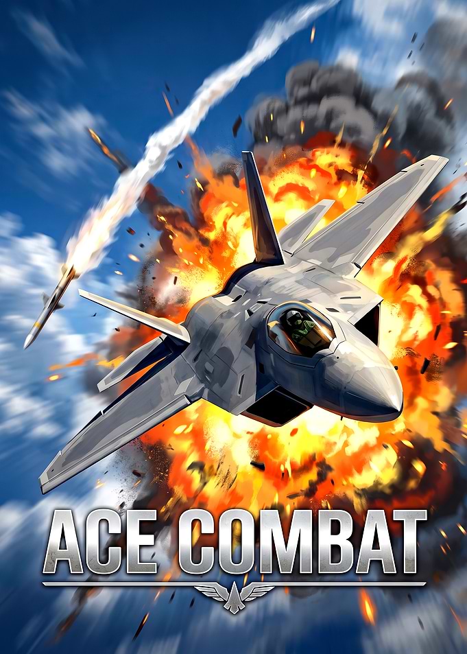 Ace Combat Fighter Jet Explosion