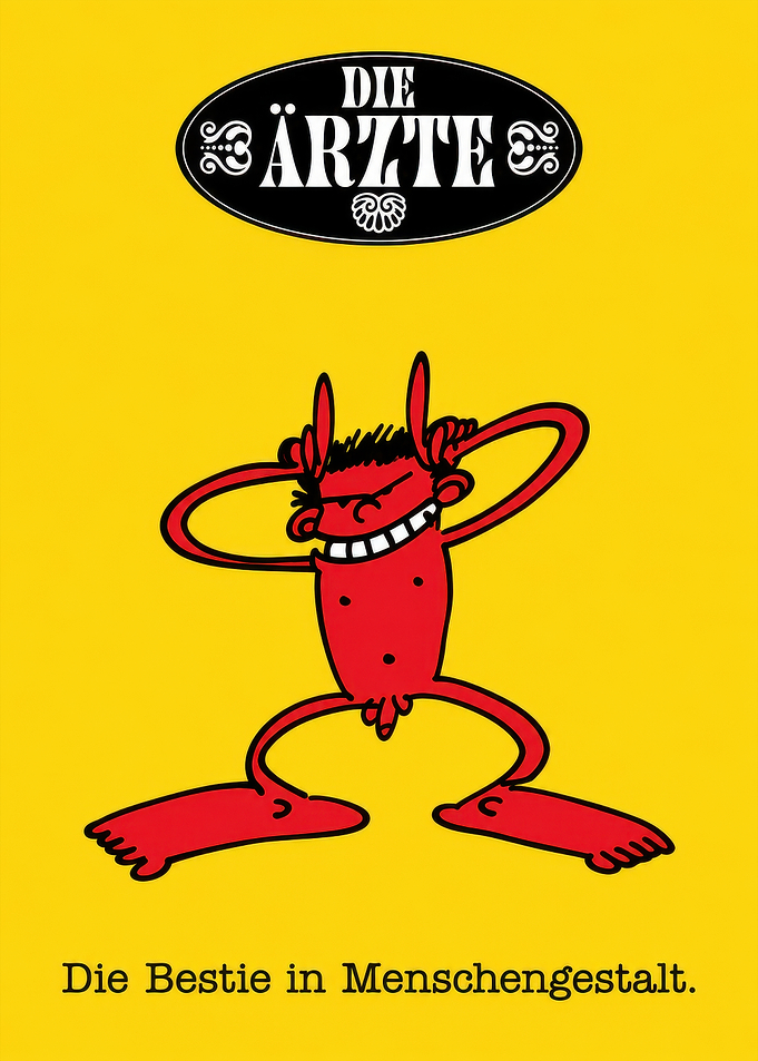 Die Ärzte Bestie in Menschengestalt Poster