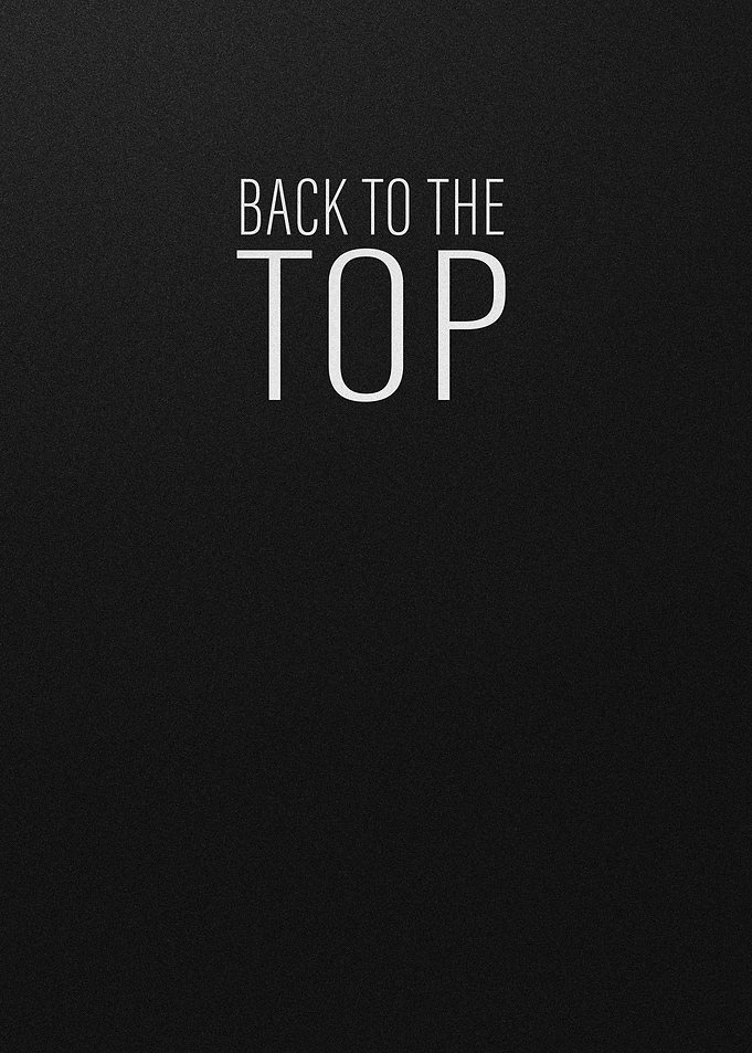 Back to the Top Minimalist motivation quotes poster