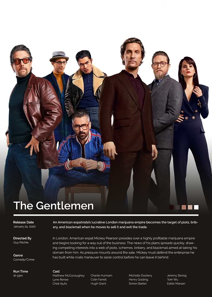 The Gentlemen Movie Poster