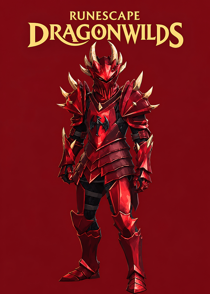 RuneScape DragonWilds Red Dragon Armor