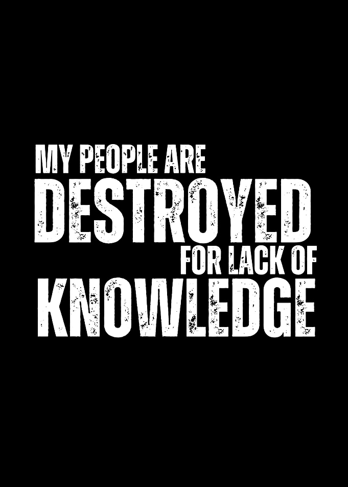 My People Are Destroyed Quote