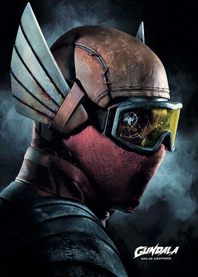 Gundala Son of Lightning Superhero Poster