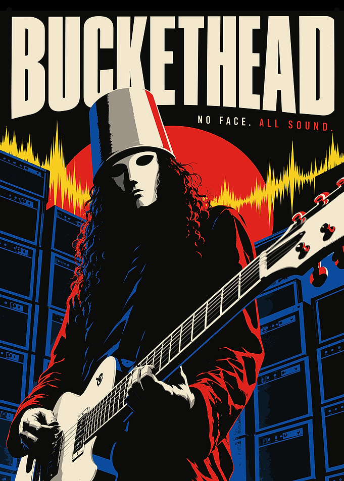 Buckethead Music Poster Art