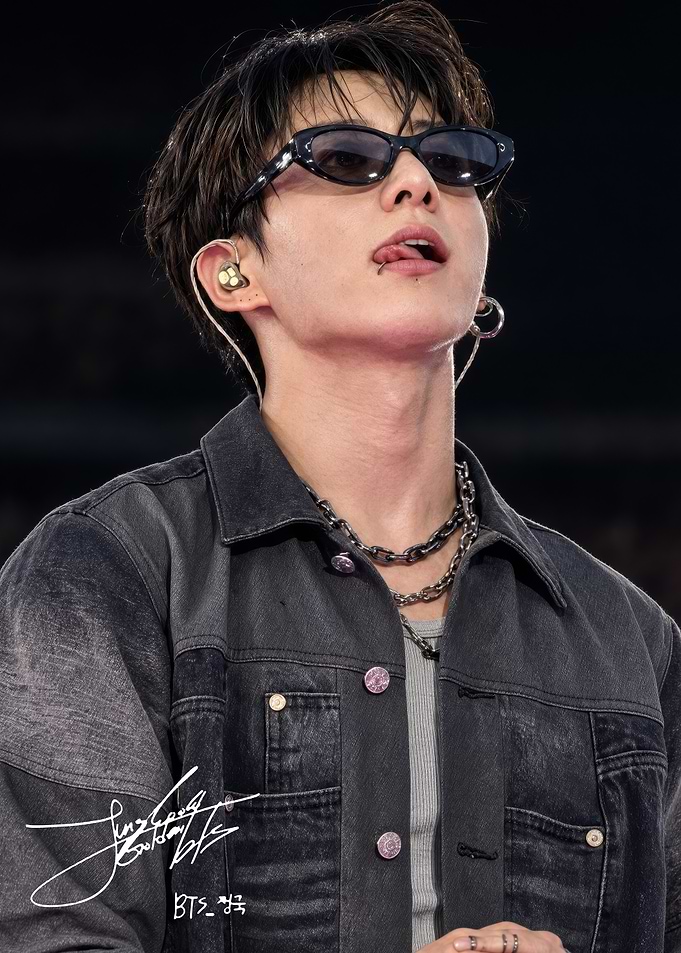 Jungkook BTS Concert Performance Portrait art