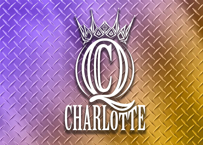 Charlotte Flair Logo on Steel