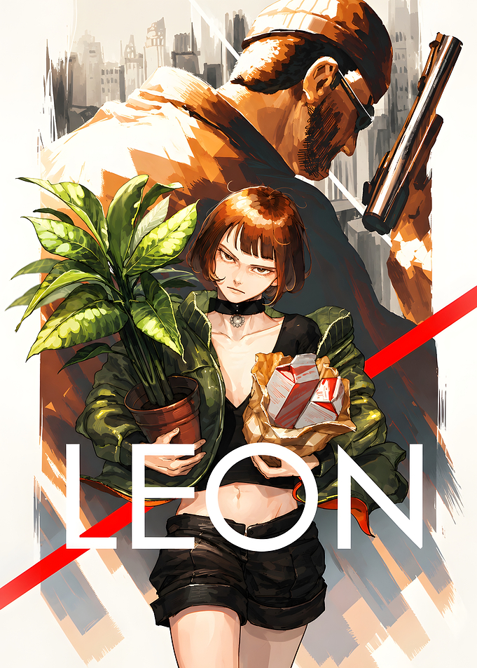 Leon The Professional Fan Art Poster
