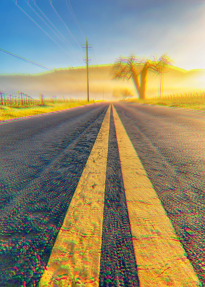 Road into the Misty Morning