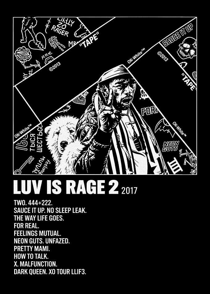 Lil Uzi Vert Luv Is Rage 2 Poster