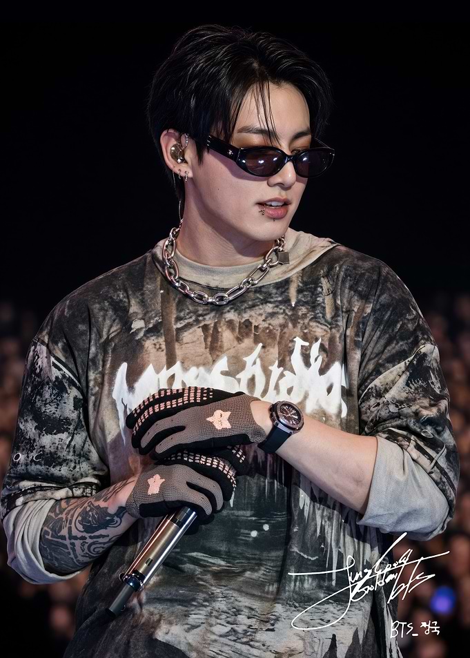 Jungkook Performing on Stage